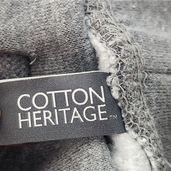 Cotton Heritage 2X Gray Heavy Fleece Pockets Courd Men’s Shorts - Picture 2 of 7